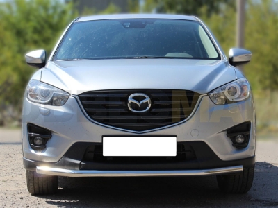 Защита переднего бампера 53 мм для Mazda СX-5 2015-2017