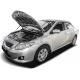 Упор капота Автоупор 2 шт для Toyota Corolla E140/150 2006-2013