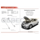 Упор капота Автоупор 2 шт для Toyota Corolla E140/150 2006-2013