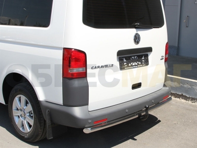Защита заднего бампера 60 мм для Volkswagen T5 2003-2009