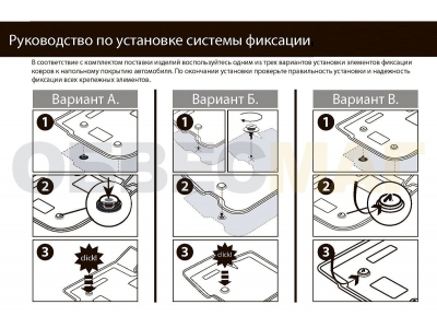 Коврики в салон Rival, полиуретан для Toyota Camry 2017-2021