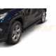 Пороги алюминиевые Rival Premium Black для Toyota RAV4 2019-2021