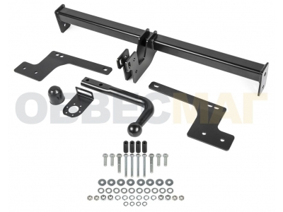 Фаркоп Atlas, шар A для Nissan Terrano/Renault Duster/Kaptur 2011-2021