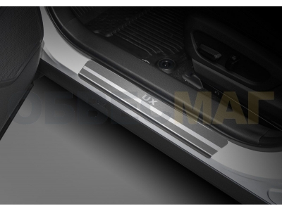 Накладки на пороги Rival, 4 шт для Lexus UX 2018-2021