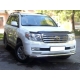 Защита переднего бампера 76 мм для Toyota Land Cruiser 200 2007-2011