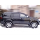 Пороги с площадкой алюминиевый лист 60 мм Технотек для Mitsubishi Pajero Sport 2008-2013