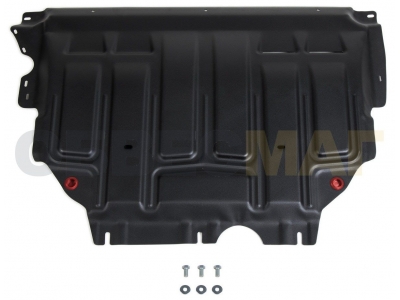 Защита картера и КПП Автоброня, сталь 2 мм для Volkswagen Tiguan/Skoda Karoq/Kodiaq 2016-2021