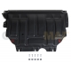 Защита картера и КПП Автоброня, сталь 2 мм для Audi A3 2012-2021