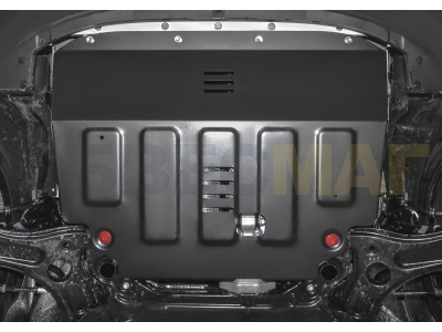 Защита картера Автоброня, сталь 2 мм для FAW Besturn X40 2016-2021