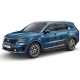 Пороги алюминиевые Rival Premium Black для Kia Sorento 2020-2021