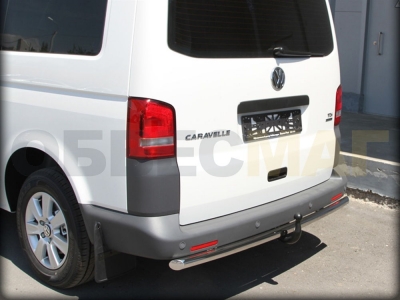Защита заднего бампера 53 мм для Volkswagen T5 2009-2015