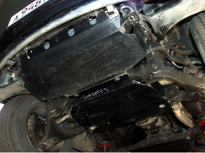 Защита картера Шериф сталь 2,5 мм для Kia Sorento 2002-2006