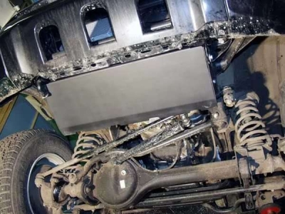 Защита рулевых тяг Шериф сталь 2,5 мм для Nissan Patrol 2004-2009