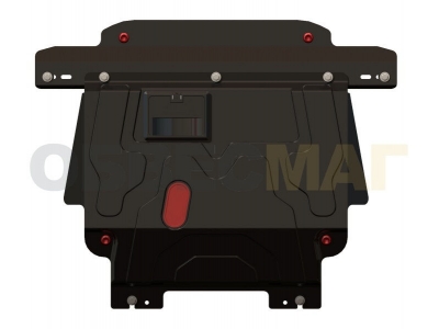 Защита картера и КПП Шериф сталь 2 мм для Ford Fiesta 2001-2008 08.1301