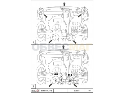 Защита картера и КПП Шериф сталь 2 мм для Ford Escape 2007-2012
