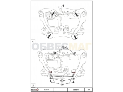 Защита картера и КПП Шериф сталь 2 мм для Hyundai Sonata NF/Grandeur 2004-2011