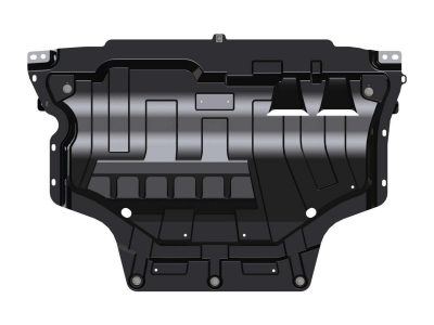 Защита картера и КПП Шериф сталь 1,8 мм для Volkswagen Passat B8/Golf 7 2013-2021