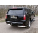 Защита задняя уголки 76 мм ТСС для Chevrolet Tahoe 2016-2021