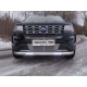 Накладка решётки радиатора верхняя 16 мм ТСС для Ford Explorer 2015-2017