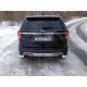 Защита задняя уголки 76 мм ТСС для Ford Explorer 2015-2017