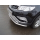 Накладка решётки радиатора нижняя 12 мм для Geely Atlas 2018-2021