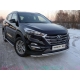 Защита передняя двойная 42-42 мм ТСС для Hyundai Tucson 2015-2018