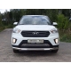 Решетка радиатора 12 мм ТСС для Hyundai Creta 2016-2021
