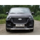 Накладка решетки радиатора 16 мм ТСС для Hyundai H-1 Starex 2019-2021