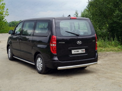 Пороги труба 60 мм ТСС для Hyundai H-1 Starex 2019-2021