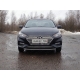 Защита переднего бампера 25 мм ТСС для Hyundai Solaris 2018-2020