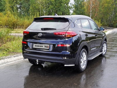 ТСУ Фаркоп ТСС шар E нержавеющий для Hyundai Tucson 2018-2021