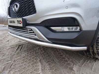 Накладка решётки радиатора без круиз-контроля 12 мм ТСС для Infiniti QX30 2016-2021