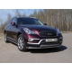 Пороги труба 42 мм ТСС для Infiniti QX50 2016-2017