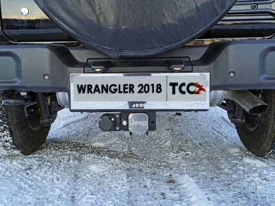 ТСУ Фаркоп ТСС шар E для Jeep Wrangler 5D 2018-2021