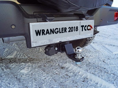 ТСУ Фаркоп ТСС шар E для Jeep Wrangler 5D 2018-2021