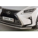 Защита переднего бампера 60 мм ТСС для Lexus RX-200t/350/450h 2015-2021