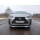 Защита переднего бампера с ДХО 60 мм ТСС для Lexus NX-200 2014-2017