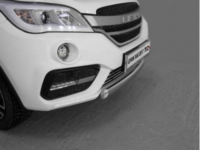 Накладка решетки радиатора 16 мм ТСС для Lifan X60 2016-2021