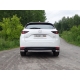 Защита заднего бампера 60 мм ТСС для Mazda CX-5 2018-2021