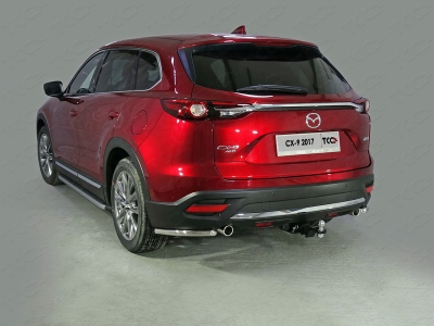 Фаркоп (шар Е) ТСС для Mazda CX-9 2017-2021