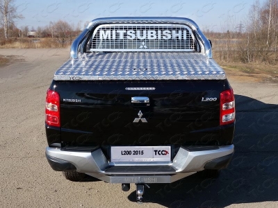 Защита кузова и заднего стекла 76,1 мм для крышки ТСС для Mitsubishi L200 2019-2021