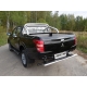 Защита кузова и заднего стекла 76,1 мм ТСС для Mitsubishi L200 2019-2021