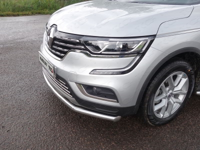 Решетка радиатора нижняя 16 мм ТСС для Renault Koleos 2018-2021