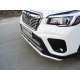 Решётка радиатора нижняя 12 мм ТСС для Subaru Forester SK 2018-2021