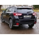 Пороги труба 42 мм ТСС для Subaru XV 2017-2021