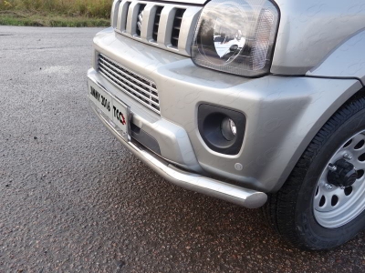 Решетка радиатора нижняя 12 мм ТСС для Suzuki Jimny 2012-2018