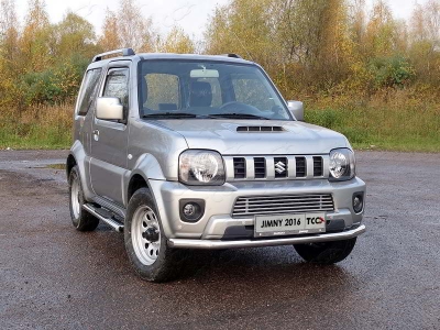 Решетка радиатора нижняя 12 мм ТСС для Suzuki Jimny 2012-2018