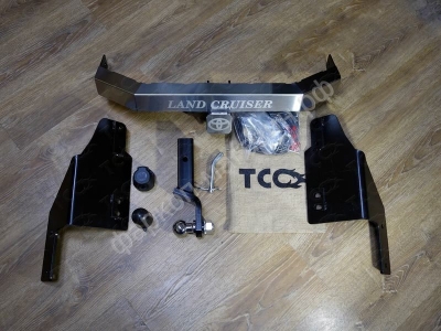 Фаркоп ТСС надпись Land Cruiser для Toyota Land Cruiser 200 2007-2021 TCU00064
