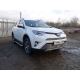 Накладка решётки радиатора нижняя 16 мм ТСС для Toyota RAV4 2015-2019