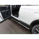 Пороги труба овальная с проступью 75х42 мм ТСС для Toyota RAV4 2015-2019